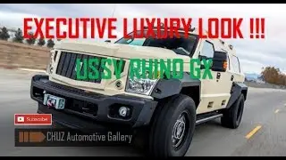 USSV Rhino GX - Executive Luxury Look