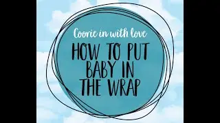 How to put baby in the Scottish baby box wrap 2/3