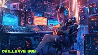 Escape the Daily Grind | Neon Guitar Chillwave BGM for Relax & Focus
