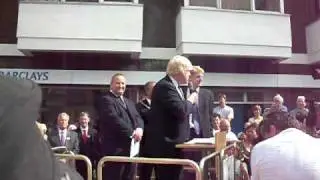 Mayor of London Boris Johnson opens Orpington Highstreet