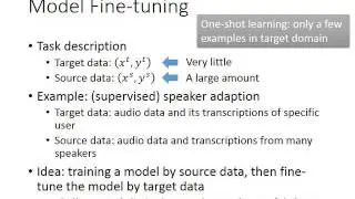 ML Lecture 19: Transfer Learning