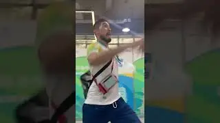 Brazilian Volleyball Players Experience Traditional Chinese Folk Sport - Shuttlecock in Chengdu
