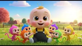 Five Little Monkeys l Kids Songs Cartons | Nursery Rhymes | Songs for Children