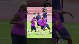 Lamine Yamal Turns Training into His Playground!😂