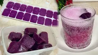 Jamun Ice Cubes for Mojito | Make Once, Enjoy Anytime!