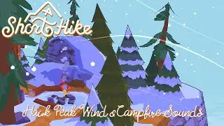 A Short Hike | Hawk Peak | Wind and Campfire Sounds