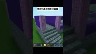 Minecraft modern house #minecraft #shorts