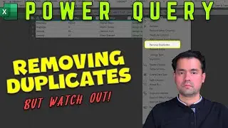 Microsoft Power Query | Removing Duplicates Technique.