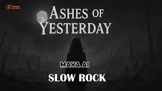 Ashes of Yesterday - A sad and emotional slow rock song - Mona Aie - Official Music Video