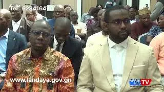 Industry and SMEs: Platform www.landaya.gov.gn (Guinea) Afrikinfo TV