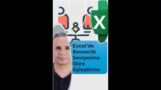Excel’de Benzerlik Seviyesine Göre Eşleştirme #excel #exceltips #exceleğitimleri #keşfet