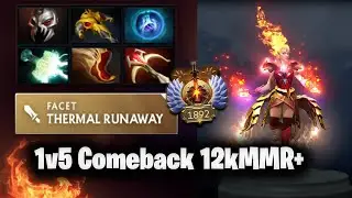 Lina Carry Comeback on High MMR l Dota 2 Gameplay