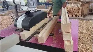 Wood Grooving Machine for Pallet & Packaging Industry |  #wood #woodcuttingmachine
