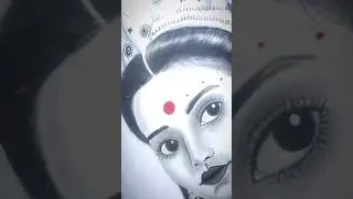 Bengali bride drawing ❤ 👰😍#drawing #shorts #bride