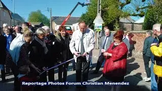 LA CAMERA EST LA...VIDEO INAUGURATION FORUM MARLY GOMONT. Que du BONHEUR !