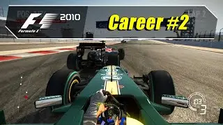 F1 2010 (PS3) - Career #2 - Qualifying - Wheelcam (4K@60)