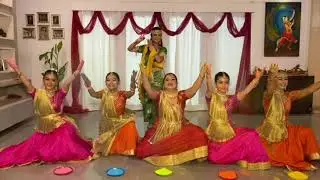 Bali kathak dancers - Holi 2021 - Manthan with saraswathi