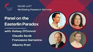 Easterlin Paradox debate: Kelsey O'Connor, Claudia Senik, Francesco Sarracino, and Alberto Prati