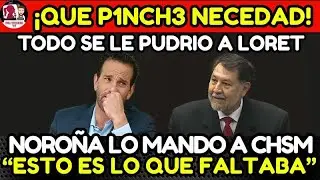 QUE NECESIDAD! SE LE CAYO EL GUION A LORET! NORO&Ntilde;A ACABO CON EL INFELIZ 