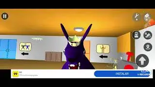eu pedi pizza com o canguru Roxo