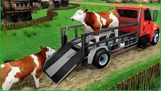 Mud Truck Games Animal Games | Live Animal Cargo Truck Transport Game