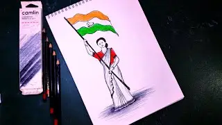 kanaklata Barua (Assam) drawing //women freedom fighter shohid kanaklata Barua // freedom fighter