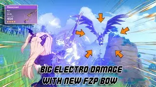 Aimed Shot Fischl is Stronk with Hamayumi Bow | Genshin Impact