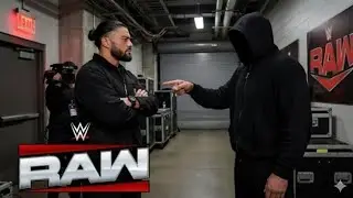 THE BLOODLINE’S BIGGEST NIGHTMARE? Roman Reigns Meets the Mystery Man Backstage!