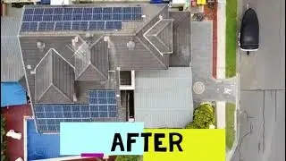 Before & After SLM Solar Installation | Kellyville NSW Home Transformation