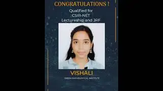 Success story of GMI CSIR -NET