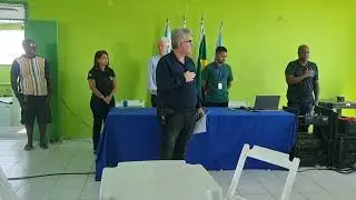 Martin Butera PT2ZDX - LU9EFO, participating in the 89th annual state LABRE meeting, in Aracaju