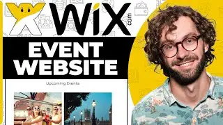 How To Make Event Website on Wix - Full Tutorial