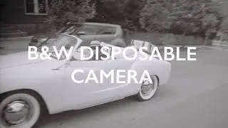 SHOOTING B&W DISPOSABLE FILM CAMERAS WITH FRIENDS