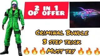 Green Criminal Bundle 💚💚🤡One Spin Trick # 2 in 1 offer😍😍😍