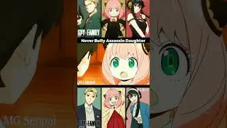 Assassins Daughter 🤭 || MG Senpai Shorts#anime #animeedit #animeedits #spyxfamily #anya #anyaforger