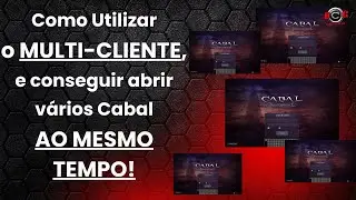 BG Cabal Online BR (Auto-Dungeon) - Como utilizar o Multi-Telas! Cabal BR 2025!
