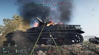 Battlefield V American Lunge Mine Ambush Upon A Tiger & Panzer IV On Panzerstorm