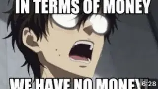The phantom thieves have a budget issue ( reupload )