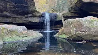 Dog Slaughter falls trail, Daniel Boone National Forest Kentucky