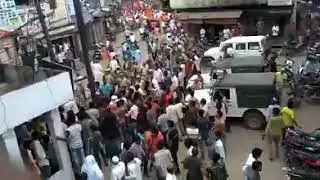 Riot in Gangapur Rajasthan | Hindu Muslim fight | Riot in jaipur