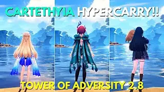 Cartethyia Chisa Team is BROKEN in NEW Tower of Adversity! Wuthering Waves