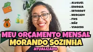 QUANTO CUSTA MORAR SOZINHA EM 2025?. VÍDEO ATUALIZADO. BRUNA ARAUJO 