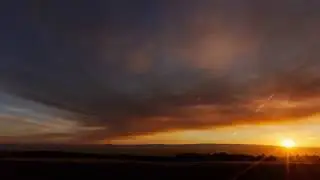 Badger Creek Fire Smoke 4K Timelapse | Wyoming