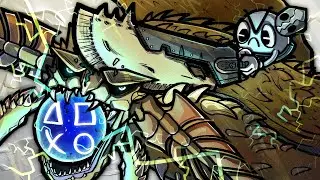PLATINEI O NOVO MONSTER HUNTER E ME TORNEI UM CA&Ccedil;ADOR LEND&Aacute;RIO!
