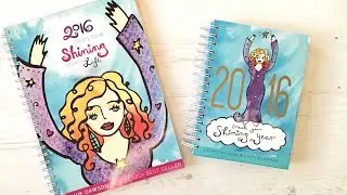 Create your shining life & biz 2016 (workbook & planner vlog / show & tell)