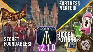 HIDDEN Foundables and SECRET Potions FOUND in the NEW UPDATE to Wizards Unite!