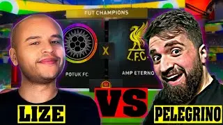 LIZE vs PELEGRINO [REA&Ccedil;&Otilde;ES DOS 2] || FUTCHAMPIONS || FIFA 23