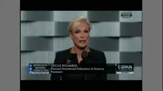Cecile Richards addresses the 2016 DNC