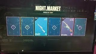 Night market got oni claw meelie and oni vandal🤩🤩🤩