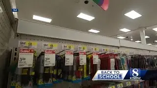 Central Coast parents feel inflation during back to school shopping